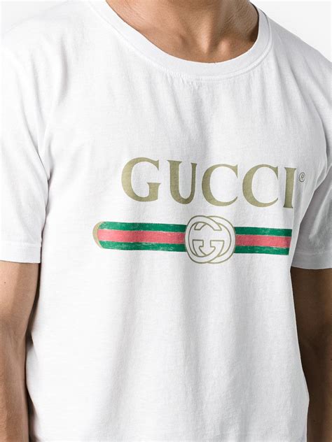 gucci print cotton t shirt fake|faux t shirt Gucci.